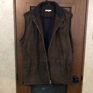 Peter Millar suede vest